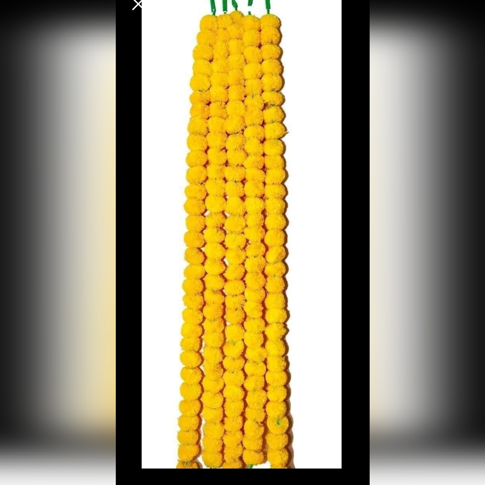 Artificial MarieGold Flowers for Decoration & Festivals - Picture 5 of 8